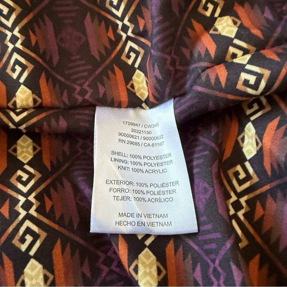 NWOT Pendleton weatherproof long jacket. - Picture 3 of 5